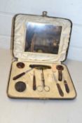 Cased manicure set