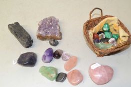 Mixed Lot: Various assorted polished mineral samples