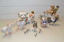 Mixed Lot: Various porcelain figures