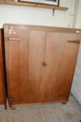 Cedar wood dwarf two door wardrobe, 106cm wide