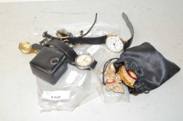 Mixed Lot: Wristwatches, costume jewellery etc