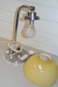 Vintage chrome table lamp