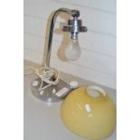 Vintage chrome table lamp