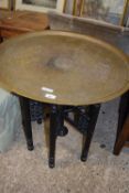 Brass Bonares tray top table