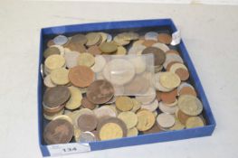 Box of various mixed coinage