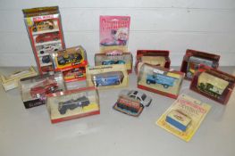 Collection of various assorted boxed toy vehicles