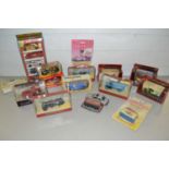 Collection of various assorted boxed toy vehicles