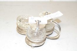 Small silver cruet