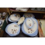 Quantity of Copeland Spode Summer Days pattern table wares