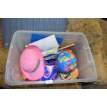 Box of various assorted children's toys