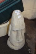 Reproduction Easter Island head of small proportions