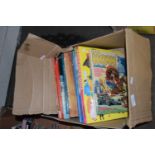 One box of books to include children's annuals