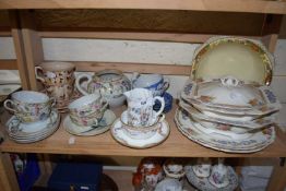 Mixed Lot: Various Eggshell tea wares, dinner wares etc