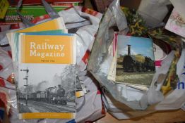 Large quantity of Railway magazine