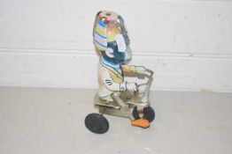 Vintage clockwork toy monkey