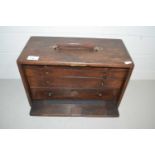 Hardwood four drawer tool chest