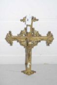 Brass crucifix