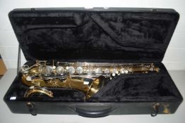 Simba tenor saxophone in hardcase