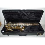 Simba tenor saxophone in hardcase