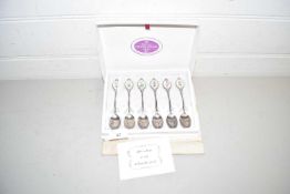 Set of Royal Country silver plated teaspoons