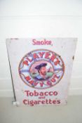 Reproduction Players Navy Cut tobacco advertising sign