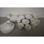 Quantity of Royal Doulton Carnation table wares