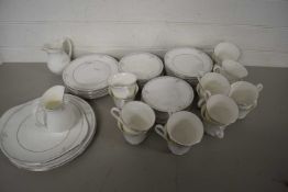 Quantity of Royal Doulton Carnation table wares