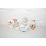 Beswick Beatrix Potter figures The Amiable Guinea Pig, Foxy Whiskered Gentleman and a Royal