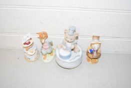 Beswick Beatrix Potter figures The Amiable Guinea Pig, Foxy Whiskered Gentleman and a Royal