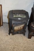 Small cast iron woodburner, 39cm wide