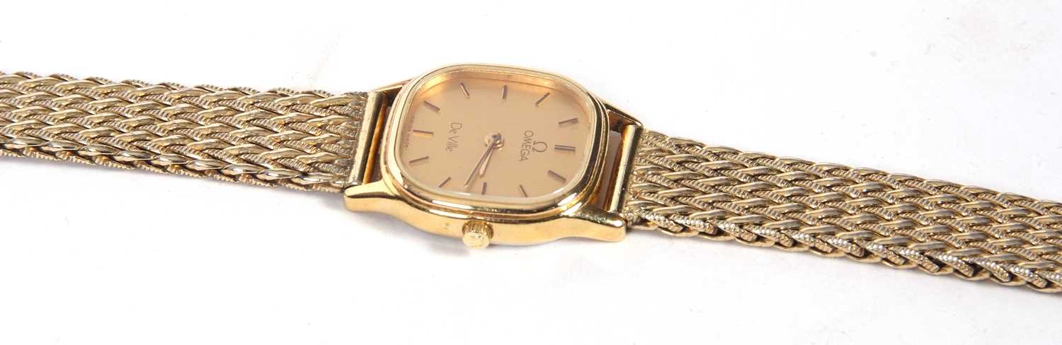 A ladies Omega Deville Quartz wristwatch with Omega box - Image 7 of 8