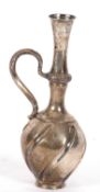 Late 19th Century Russian silver wine ewer, marks stamped to neck, 21cm tall, 180 gms