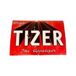 Tizer Enamel Sign