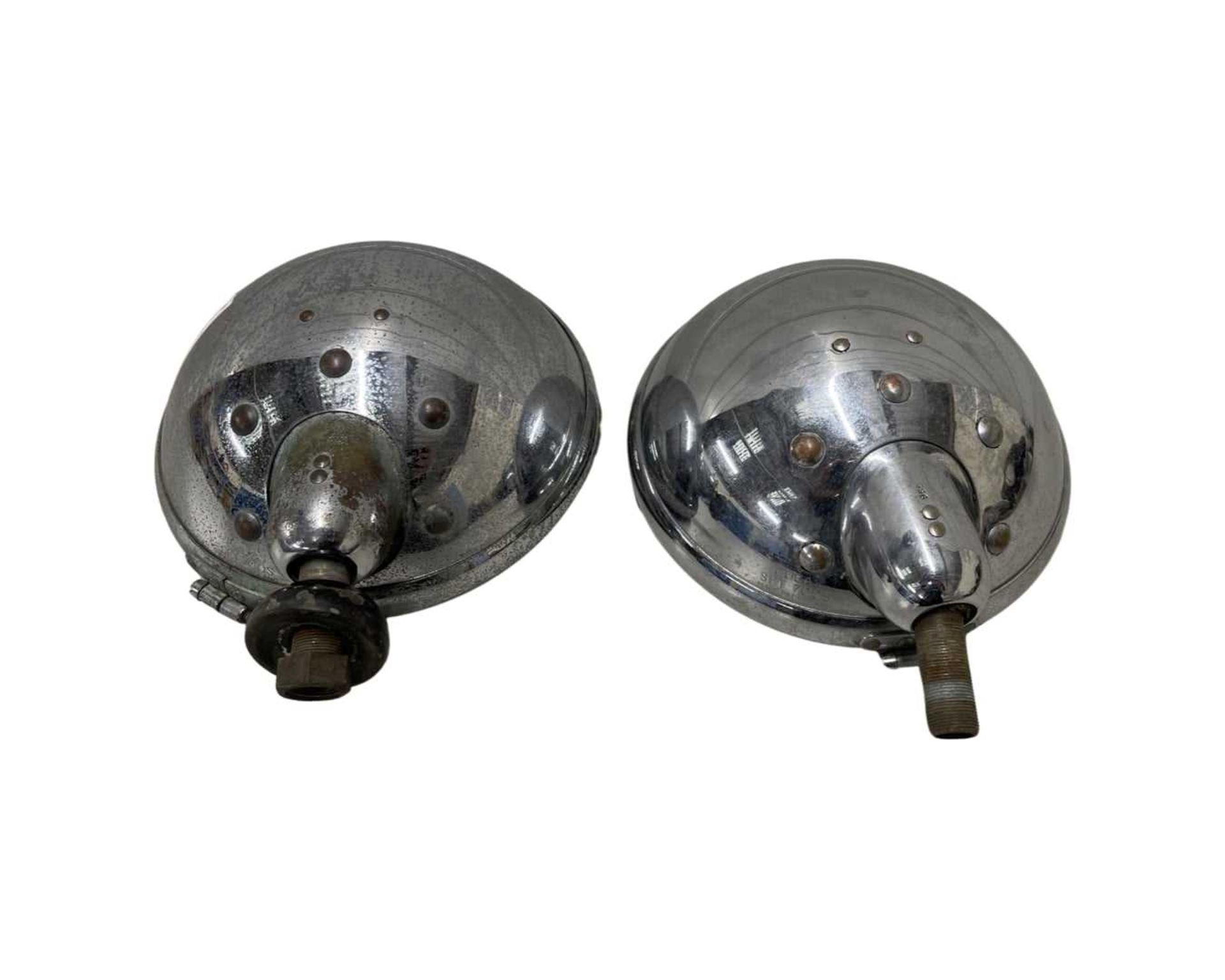 Pair of Lucas conversion lamps - Image 2 of 2
