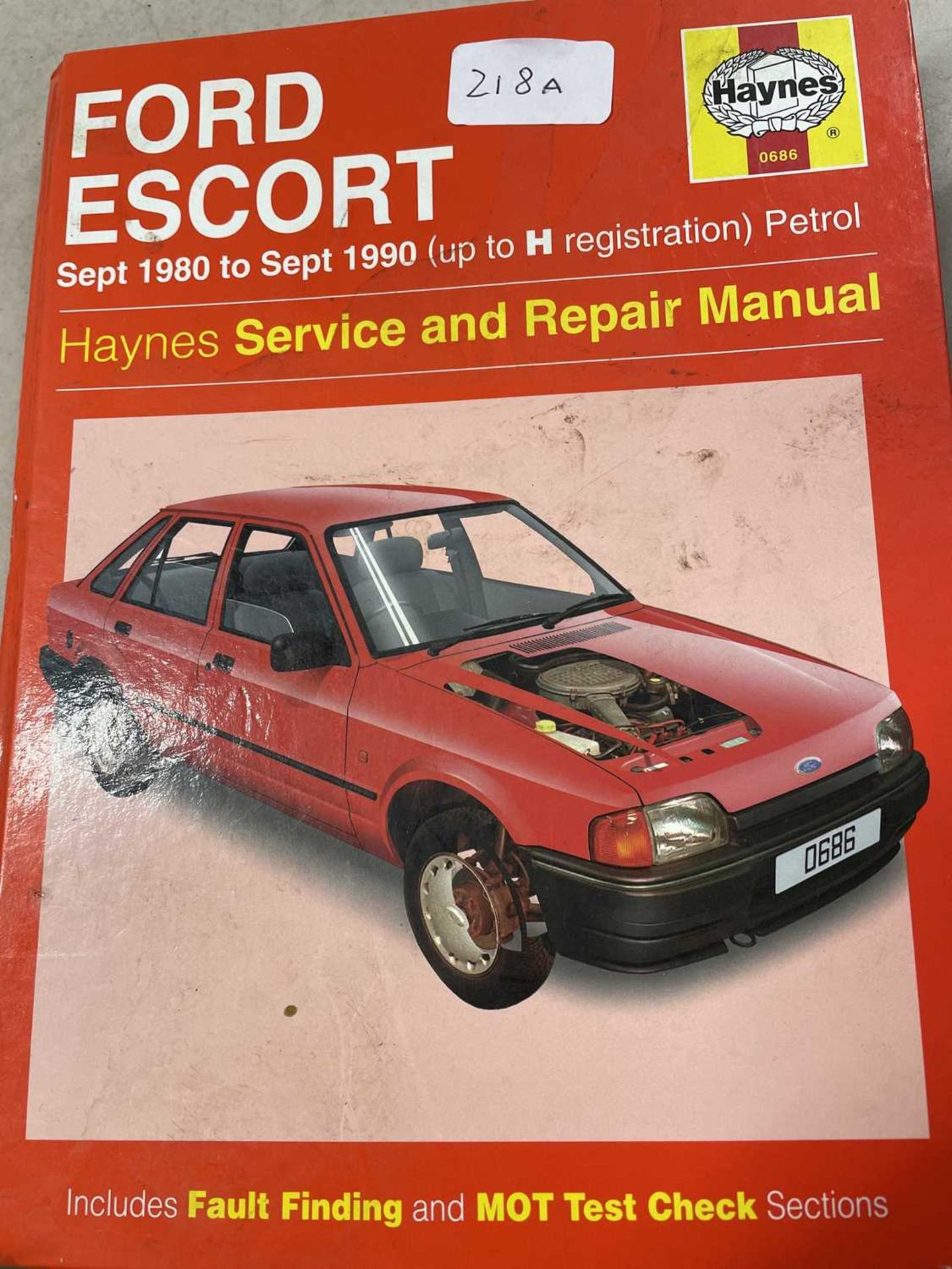 Ford Escort Haynes manual 1980-1990