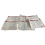 Approximately 30+ Esso service sheets