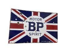 Motor BP Spirit enamel sign by Franco Signs, London, W1, 60 x 40 cm
