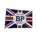 Motor BP Spirit enamel sign by Franco Signs, London, W1, 60 x 40 cm