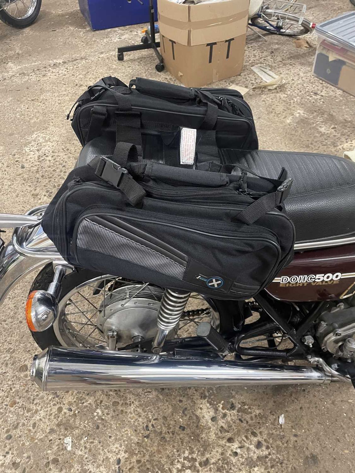 FD Moto top box with two luggage bags/panniers - Image 3 of 3