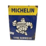 Michelin Tyre Services enamal sign