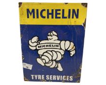 Michelin Tyre Services enamal sign