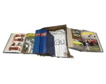 Four large binders of Classic Car magazine, various mixed dates and publications to include 1973,