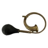 Reproduction brass bulb horn