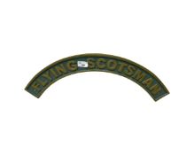 Flying Scotsman cast iron sign, width 60cm