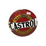 Castrol Motor Oil enamel sign