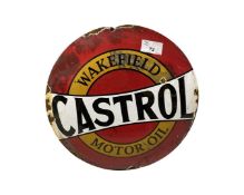 Castrol Motor Oil enamel sign