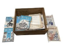 Approximately 100 assorted copies of The Motorcycle Magazine covering the period 02.11.44 to 29.06.