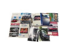 Approximately 15 Ford sales catalogues and manuals