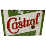 Castrol Oil enamel sign