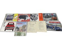 Mixed selection of Austin, Bedford sale catalogues